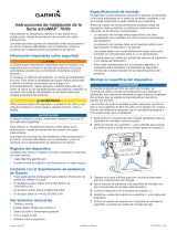 Garmin echoMAP 74dv Guía de instalación