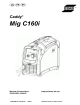 ESAB Caddy® Mig C160i Manual de usuario