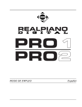 Peavey GeneralMusic RealPiano Digital Pro 1 & Pro 2 El manual del propietario