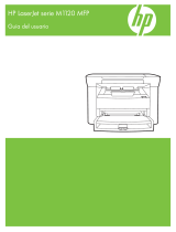HP LaserJet M1120 Multifunction Printer series El manual del propietario