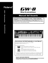 Roland GW-8 El manual del propietario