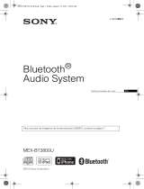Sony MEX-BT3800U Manual de usuario