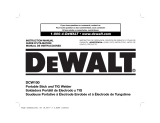 DeWalt DCW100K Manual de usuario