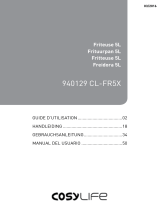 COSYLIFE CL-FR5X inox 5L El manual del propietario