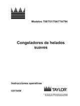 Taylor Model 750/751/754/774 El manual del propietario