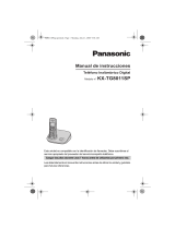Panasonic KXTG8011SP Instrucciones de operación