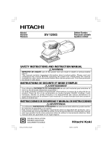 Hitachi SV12SG Safety Instructions And Instruction Manual