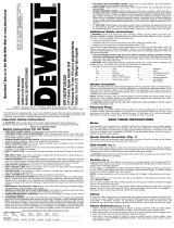 DeWalt DW130 Manual de usuario