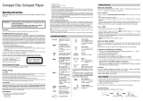 Audiovox CE-145B Operating Guide