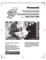 Panasonic KXFL611SP Instrucciones de operación