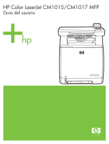 HP (Hewlett-Packard) CM1015/CM1017 Manual de usuario