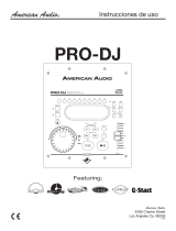 ADJ Pro DJ Manual de usuario