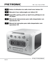 Metronic RADIO REVEIL CD El manual del propietario
