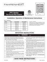Fahrenheat FFC1512 Guía de instalación