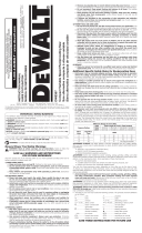 DeWalt DWE357 El manual del propietario