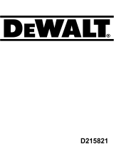 DeWalt D215821 El manual del propietario