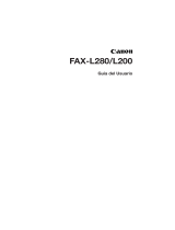 Canon FAX-L200 Guía del usuario