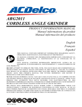 ACDelco ARG2011 Manual de usuario