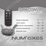 Num'axes CANICOM 250 LE Manual de usuario
