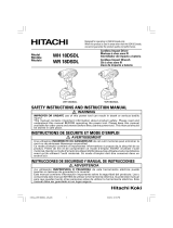Hitachi WH 18DSDL Manual de usuario
