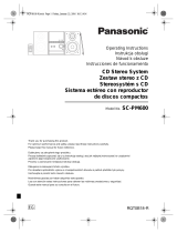 Panasonic SCPM600EG El manual del propietario