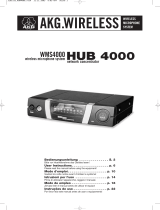 AKG HUB 4000 El manual del propietario