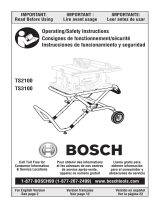 Bosch TS2100 Manual de usuario