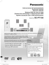 Panasonic sc pt150 El manual del propietario