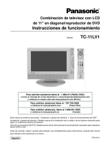 Panasonic TC11LV1 Instrucciones de operación