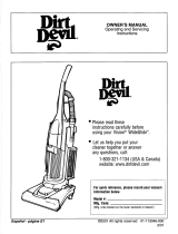 Dirt Devil M089800 El manual del propietario