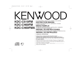 Kenwood KDC-C519FM Manual de usuario