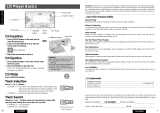 Panasonic CQVX2000U Instrucciones de operación