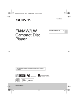 Sony CDX-GT660UV Instrucciones de operación