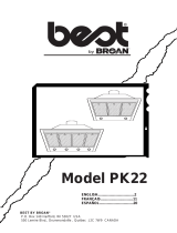 NuTone PK22 Manual de usuario