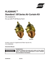 ESAB PLASMARC™ Standard / XR Series Air Curtain Kit Manual de usuario
