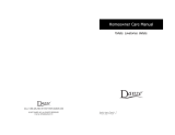 Danze DC018110WH El manual del propietario