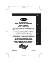 Belkin HUB USB 2.0 À HAUT DÉBIT DRIVE BAY #F5U261EA El manual del propietario