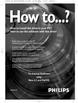 Philips DVDRW416K-30 Manual de usuario