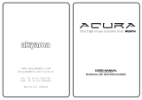 Akiyama ACURA Manual de usuario