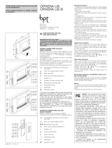 Bpt OPHERA US Instructions for Use and Installation