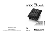 JB systems MIX 3 USB El manual del propietario