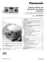 Panasonic SC-AK230 El manual del propietario