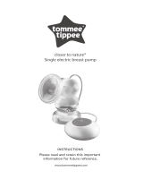 Tommee Tippee closer to nature Single Electric Breast Pump Manual de usuario