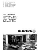 DeDietrich DOP7574G Manual de usuario