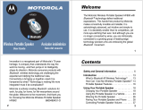 Motorola HF800 - Bluetooth hands-free Speakerphone Manual de usuario