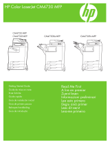 HP Color LaserJet CM4730 Multifunction Printer series Guía de inicio rápido