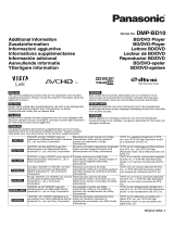 Panasonic DMPBD10 El manual del propietario
