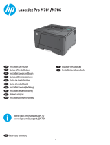 HP LaserJet Pro M701 Guía de instalación
