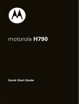 Motorola H790 Guía de inicio rápido