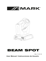 Mark BEAM SPOT Manual de usuario
